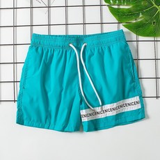 男士泳褲 防尷尬速乾寬鬆大碼三分溫泉沙灘短褲