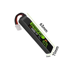 OVONIC 300mAh 1S 100C 3.8V 리튬폴리머 배터리 BT2.0 Ph2.0 Betafpv Air65 meteor65 Pro RC 헬리콥터 쿼드, 03 1pcs 300mAh ph2.0