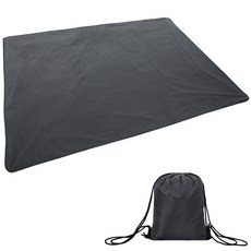 캠핑담요 파우치형 감성캠핑 방수 담요 차박 블랭킷 감성캠핑소품, 중(2인용), ♤♠중(2인용)♡♥, 1개