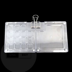 15색 투명 아크릴파렛트 소형