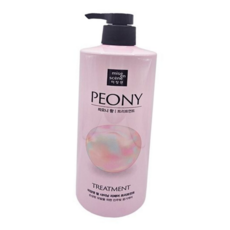 피오니향 트리트먼트 대용량 극손상모 단백질 핑크 색 트리트먼트 헤어 케어 컨디셔너 펌프형 큐티클