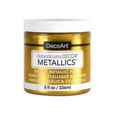 데코아트 아메리카나 데코 메탈릭 물감 24K Gold 8oz