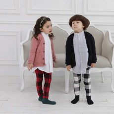 아동 체크 편한 바지 팬츠 캐주얼 소풍 코디 레깅스 bes+20279Ma