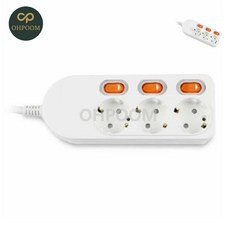 [픽네] 멀티탭3구 일자형멀티탭 절전멀티탭 멀티탭 3구 개별S W