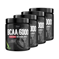 Nutrex RESEARCH BCAA 6000能量補給沖泡粉 青蘋果口味, 4罐, 237g