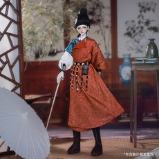 BJD 四分 承瑾 古風小王爺 可動關節 樹脂 玩偶 全套, 1個, 4分 承瑾 套餐F