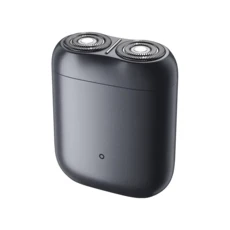 오리지널 샤오미 미지아 S200 전기 면도기 휴대용 IPX7 수염 트리머 커터 충전식 세척 가능 건식 및 남성용, 05 Gray Brand new