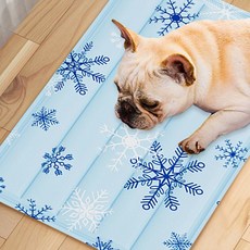 니즈플리 빠른 열흡수 냥냥이방석 고양이여름방석 애견쿨매트 강아지캠핑매트 소형견쿨매트, S