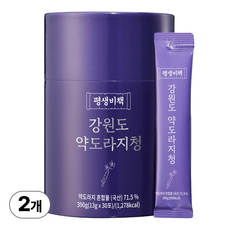 평생비책 강원도 약도라지청 100% 약도라지 무설탕, 2세트, 30개입, 13g