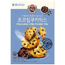 백설 초코칩 쿠키믹스, 290g, 1개