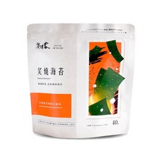 海濤客 炙燒海苔 烤魷魚風味 - 小琉球名產, 1個, 40g