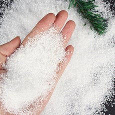 【微景小舖】仿真雪景 雪粉 雪漿 冬季場景專業積雪特效 模型雪山 冰雪景製作材料 沙盤建築模型材料 DIY手作材料, 1個, 雪飄粉100克(袋裝), 雪飄粉