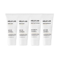 헬로랩 릴리프 트레블 키트 30ml 4종 유아 피부 진정 여행 세트, 1개