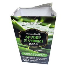 알로에베라 건강기능식품 젤리스틱 편리한 휴대용 소화 도움 300g 5개