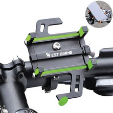 시그니처베이지 자전거 킥보드 핸드폰 휴대폰 스마트폰 거치대 YPZ066, 그린, 1개