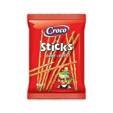 [특가세일] 크로코 쏠티드스틱 80g/프레첼스틱, 1개, 80g