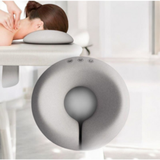 뷰티살롱 마사지 베개 28.8 x 7.5 cm, 1개, 그레이