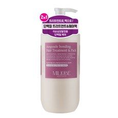 밀로베 앰플 본딩 헤어트리트먼트 앤 헤어팩, 1개, 500ml