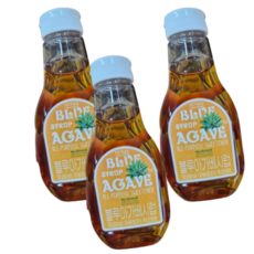 노브랜드 블루 아가베 시럽, 3개, 330g