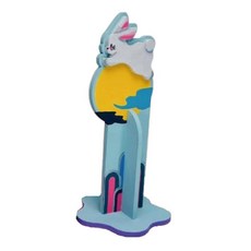 여아 머리끈보관용 토끼거치대 DIY 우드조립판/ 치료미술 색다른컬러링 연계수업용, 3개, 토끼스텐드 C