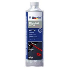 和霆車部品 德國Wunscher 引擎油泥清洗劑 引擎內部清洗劑 W-7713 443ml, 1個, W-7714曲軸油封止漏劑
