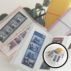 콜렉트북 인생네컷 앨범 포토 스티커북 인생네컷앨범 포토앨범 포토북 인생네컷포토북 씰스티커북, 상세정보참조, 핑크, 상세정보참조