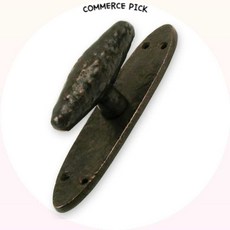 주물 손잡이 타원형 도어 주먹판 H233 현관문 방문 손잡이 가구 DIY 철물 커머스픽301