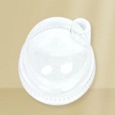 완자스토어 돔형 투명컵뚜껑 50P 일회용컵뚜껑