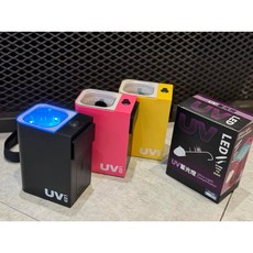 桃園東區釣具 RONIN UV蓄光燈盒加強版 紫外燈 夜光燈，夜釣必備，快速蓄光, 黑色, 1個