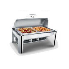 餐爐 加熱保溫自助餐爐, 全翻長方形餐爐(雙格)