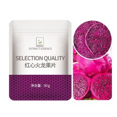 설탕을 첨가하지 않은 물에 담가둔 미치겐 타니모토 건조 파파야 조각 신선한 건조 과일 파인애플과 배 조각으로 과일차를 마신다, 레드 드래곤프루트 60g, 1개