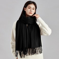 아띠Ahtty 프리미엄 버진 울 캐시미어 빅사이즈 숄 머플러 남녀공용 겨울 목도리 6color