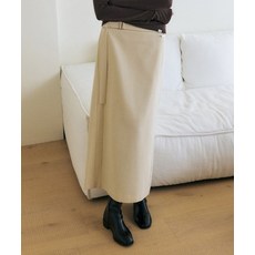 ARTID H라인 슬릿 디테일 스커트_IVORY