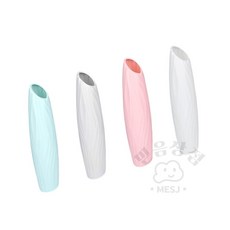 파워 플라스틱 꽃병 타원형 화병꽃, 핑크, 핑크