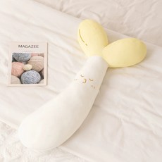 콩나물 바디필로우 여름 시원한 전신쿠션 안는인형 롱쿠션 수면베개 허그쿠션 침대쿠션 대형베개 숙면쿠션 인형 인테리어 귀여운 캐릭터쿠션 애니 모찌 베개, 7_황두부 싹 여름 아이스 실크
