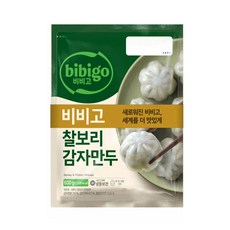CJ 비비고 찰보리 감자만두 600G X 4봉, 4개