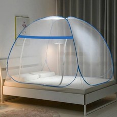 超值 蚊帳免安裝牀上家用摺疊式學生宿舍 副廠商品, 小頂 單面全底 網紗頂,寬1.2*長2.0*高1.5米, N/A
