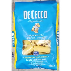 데체코 리가토니 24번 500g 파스타, 1개