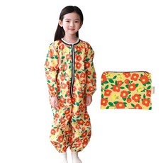 베베슈에뜨 올인원 전신미술가운 카멜리아 + 파우치