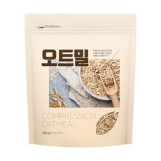 현대농산 오트밀 귀리 100% 시리얼 500g, 1개