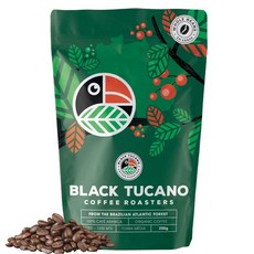 Black Tucano Specialty Coffee - 브라질 원두 미디엄 로스트 - 유기농 커피 원두 - 250g