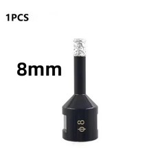 1pc M14 Brazed 다이아몬드 드릴링 진공 용 그라인더 비트 타일 앵글 오프너 세라믹 드릴 코어 구멍 화강암 대리석, 8mm