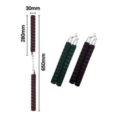 안전한 연습용 스펀지 장난감쌍절곤 쌍절곤, 본상품선택