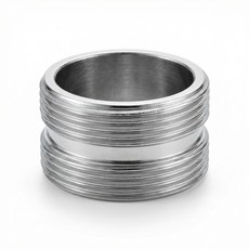 정담 세면대 수도꼭지 변환 어댑터 부속 22mm 22mm, 1개