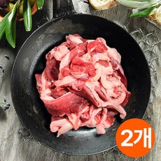 [냉장] 오구푸드 오리고기 생오리 슬라이스 로스 무항생제 인증, 500g, 2개