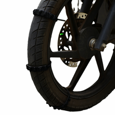 아띠꼴로 오토바이 스노우체인 스쿠터 미끄럼방지 체인 10개1세트 일회용, 2세트, 블랙