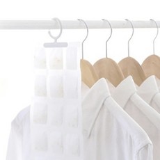 재사용 옷장 실리카겔 제습제 5개 걸이형 흡습 조습제, 104g