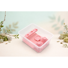 크레스티드게코 올인원 스타터 사육세트 베이비용, 1개, 핑크