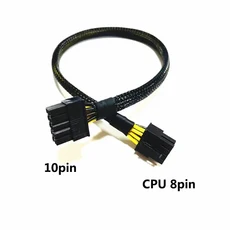 DELL T5820 서버 및 그래픽 카드 GPU RTX3080 RTX4000용 PSU 10핀 - 듀얼 8(6+2)핀 PCI-E 인터페이스 전원, 02 10p to CPU 8p, 01 40cm