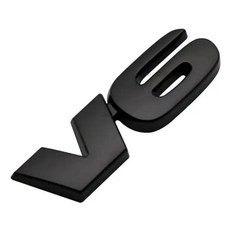 트램 차량용 스티커 개조된 후면 테일 라벨 바디 사이드 테일박스, 3. V6 - Black, 기본